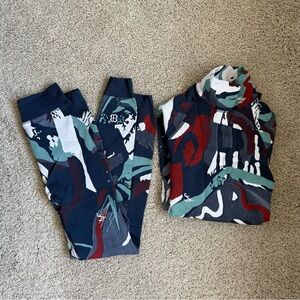 Sweaty Betty Ski Base Layer Top & Leggings Set